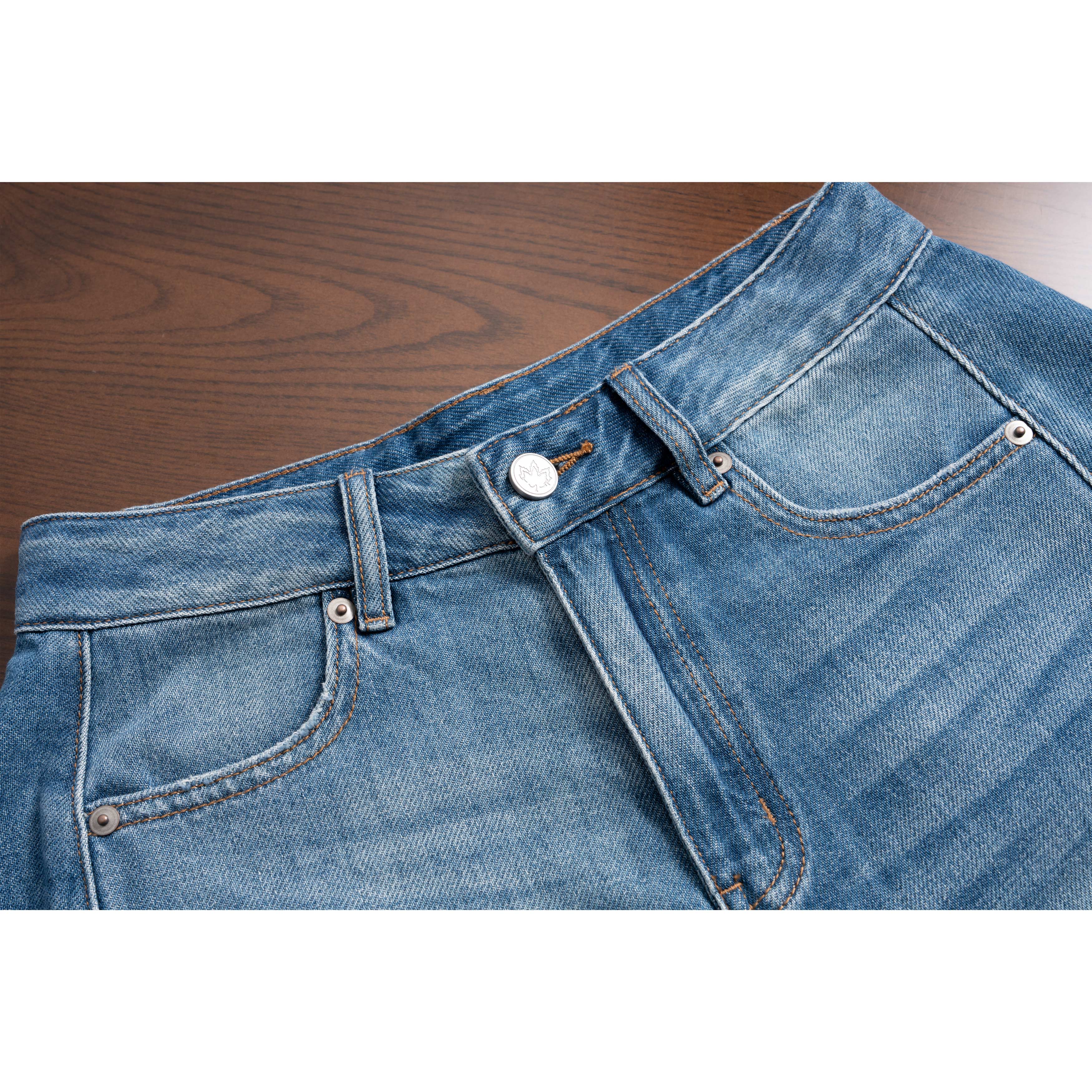 デニムショットパンツ